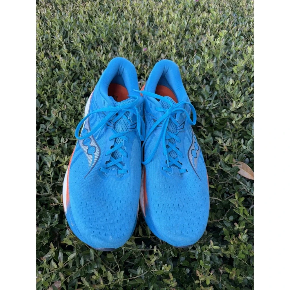 Saucony Men's Triumph 22 Viziblue/Pepper Running Shoes S20965-217 Size 14‎